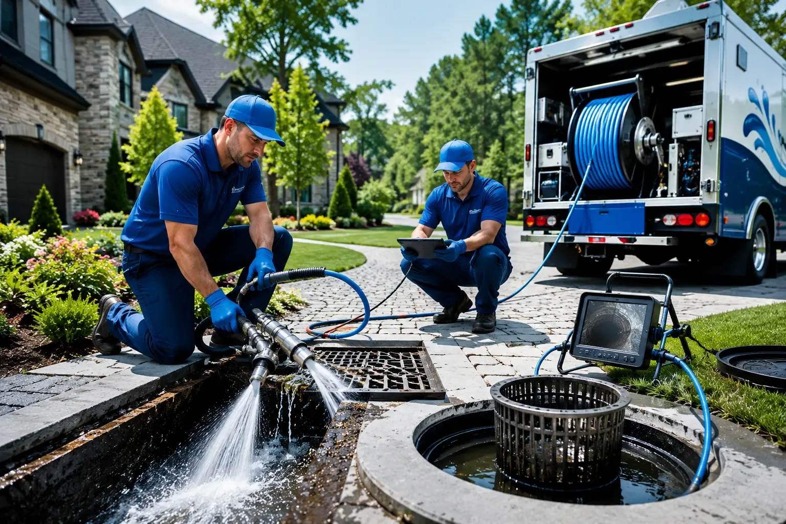 Local outdoor drain cleaning professionals in Woodstock, MD