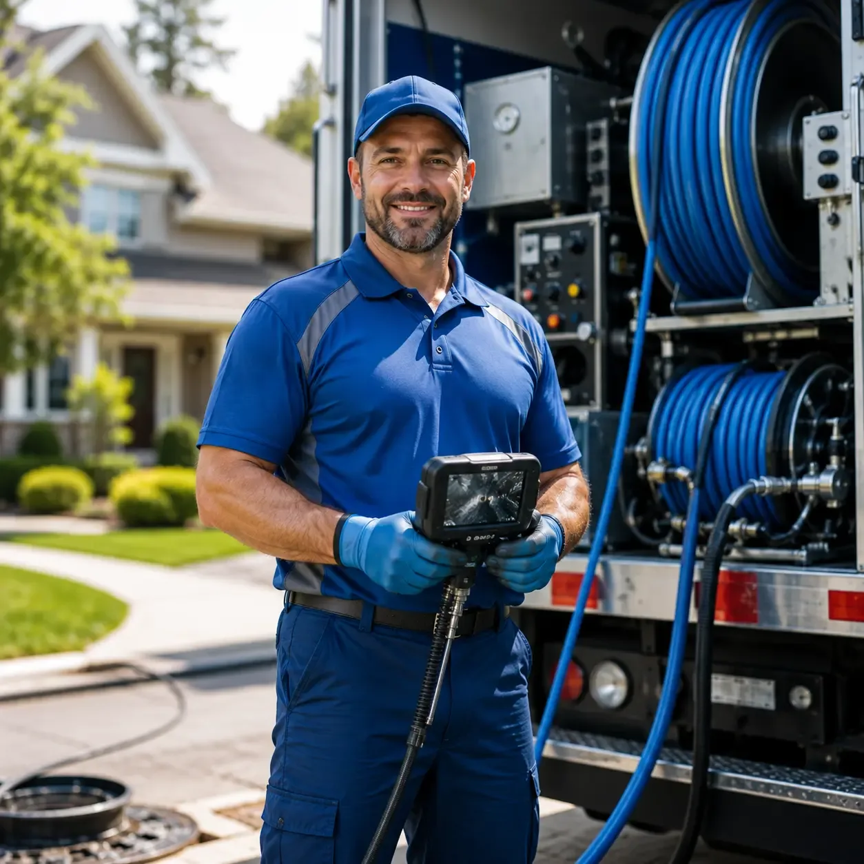 Local outdoor drain cleaning specialists in Woodstock, MD